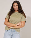 T-shirt Merci Groen