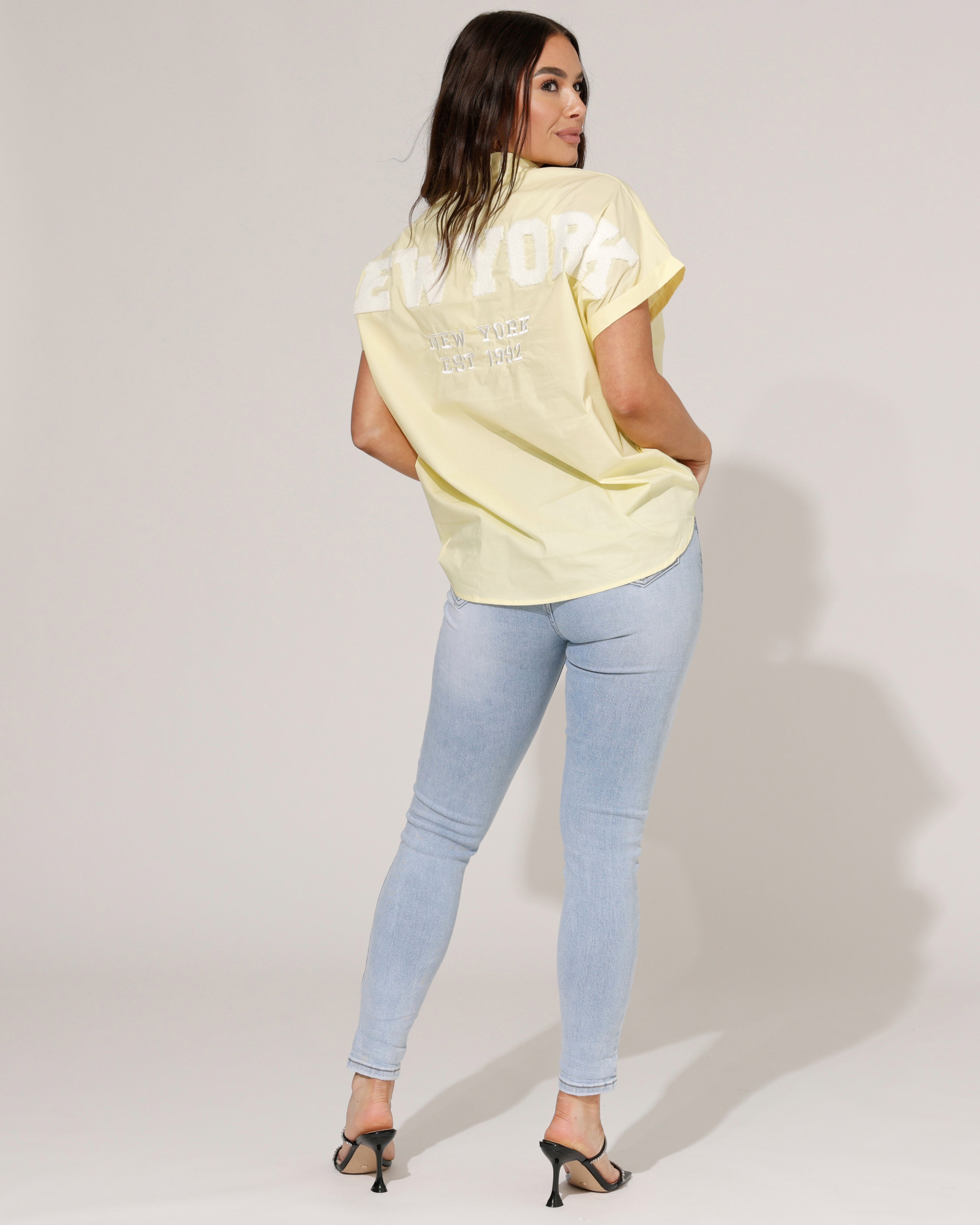 Hello Miss | Skinny jeans Levie-2 Blauw