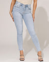 Hello Miss | Skinny jeans Levie-2 Blauw
