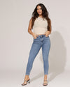 Hello Miss | Skinny jeans Cecile-5 Blauw