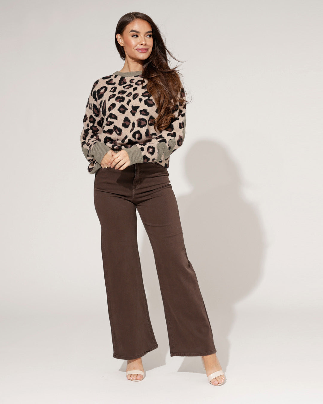 Jewelly | Wide leg jeans Lina Bruin