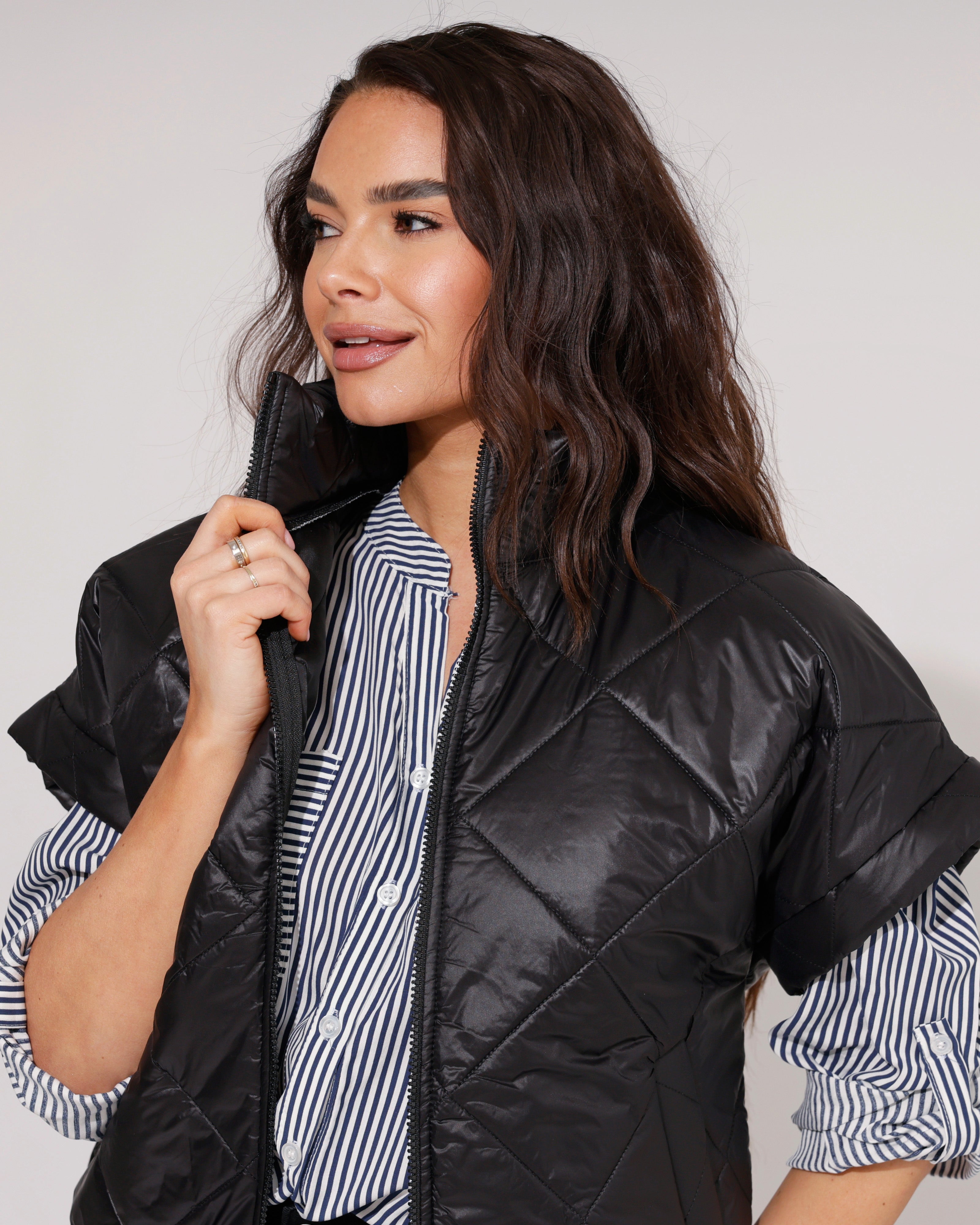 Bodywarmer Nance Zwart