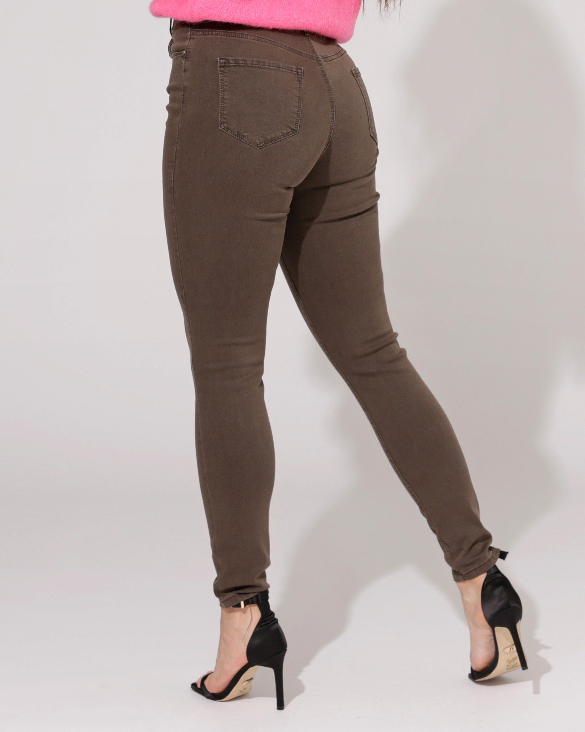 Goodies | Skinny jeans Lou-28 Bruin
