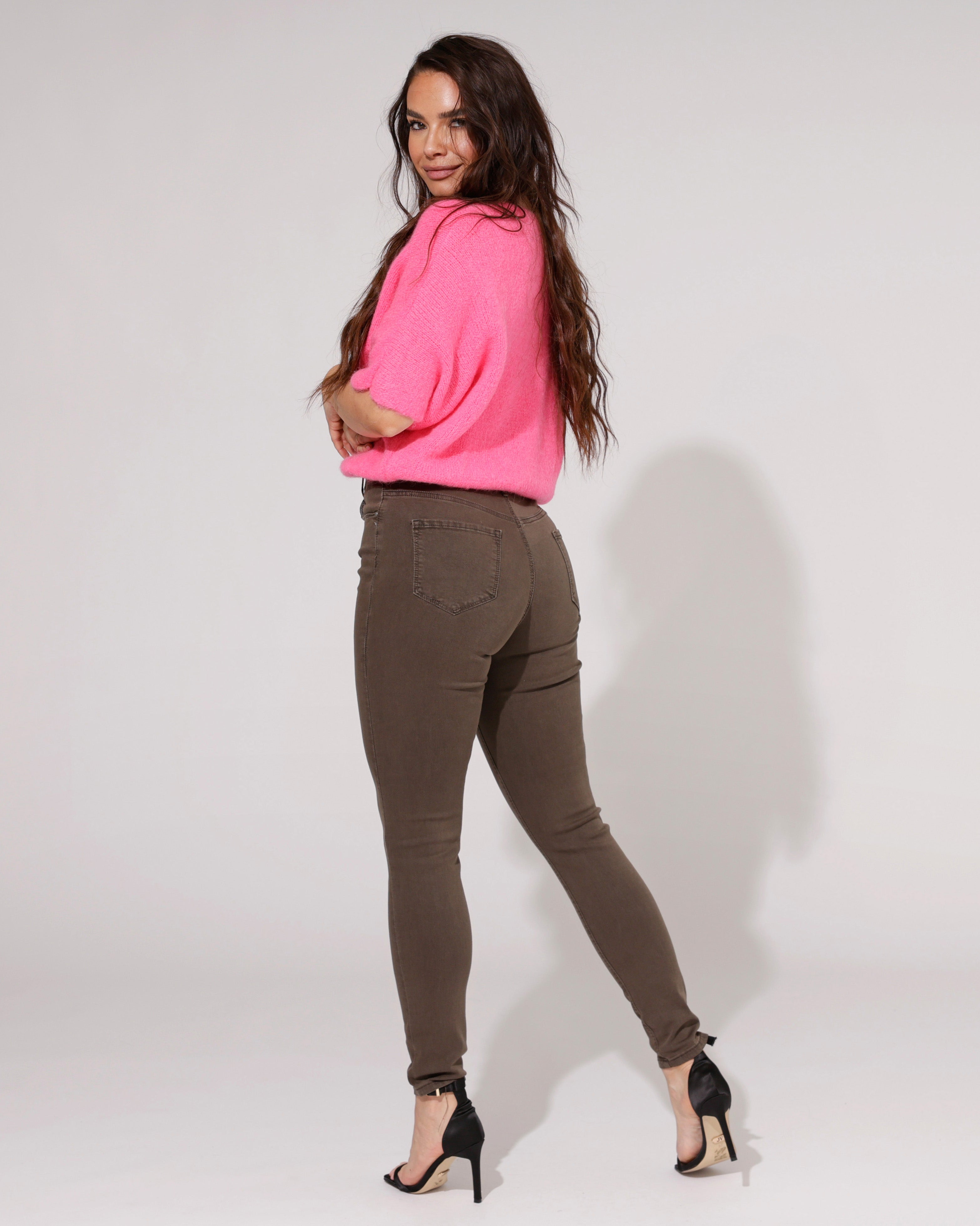 Goodies | Skinny jeans Lou-28 Bruin