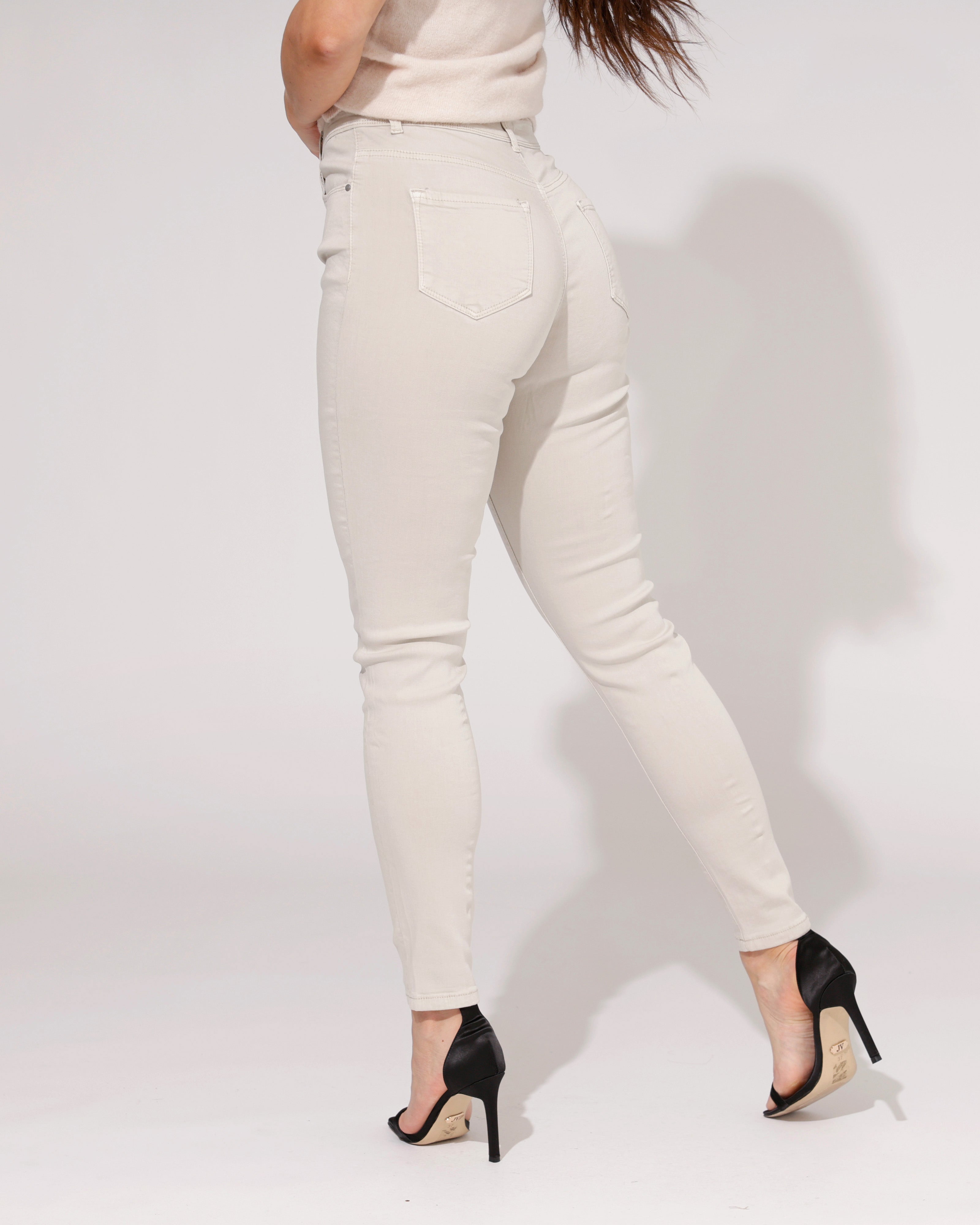 Goodies | Skinny jeans Lou-12 Beige