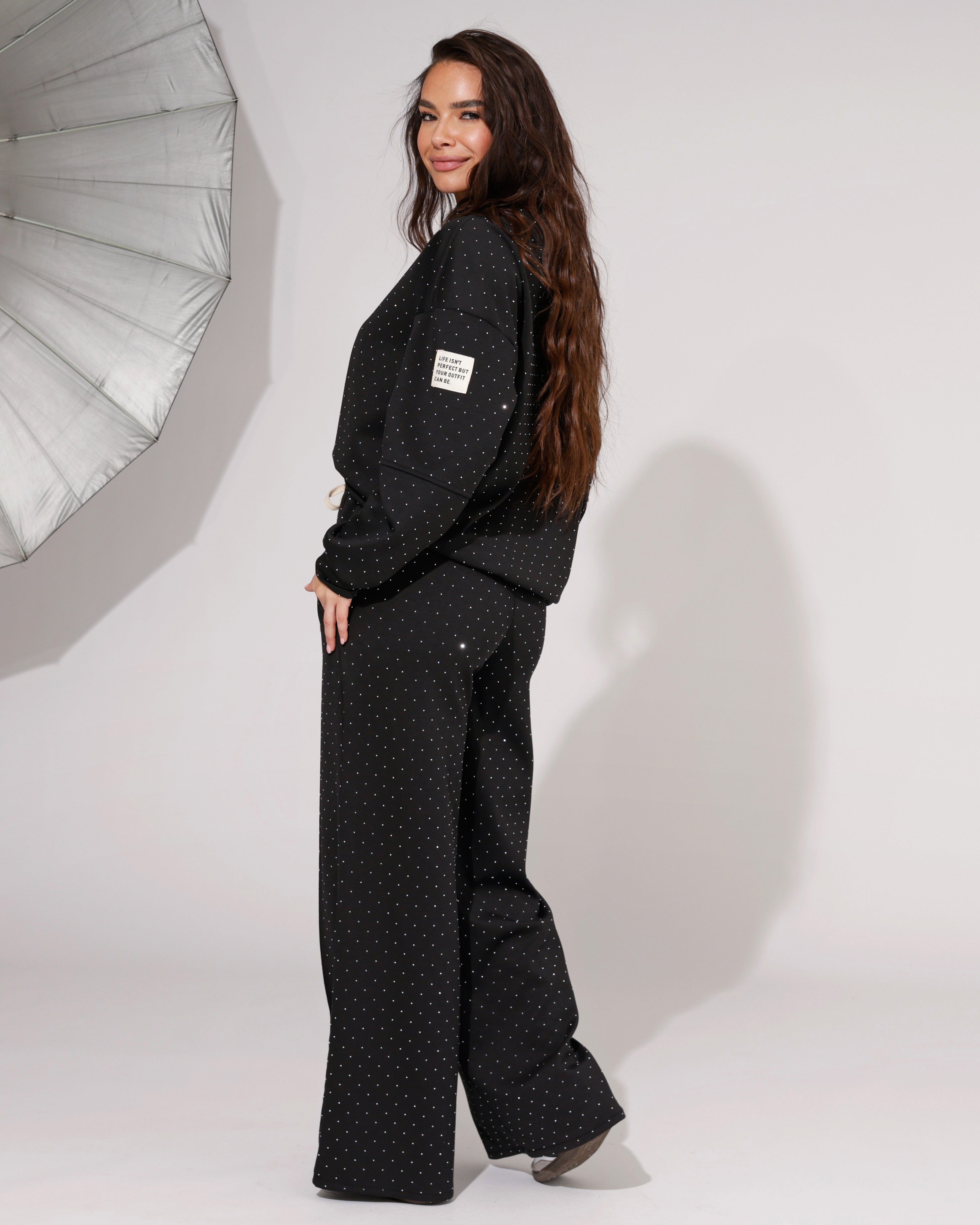 Huispak isn't Perfect met Glitters Zwart