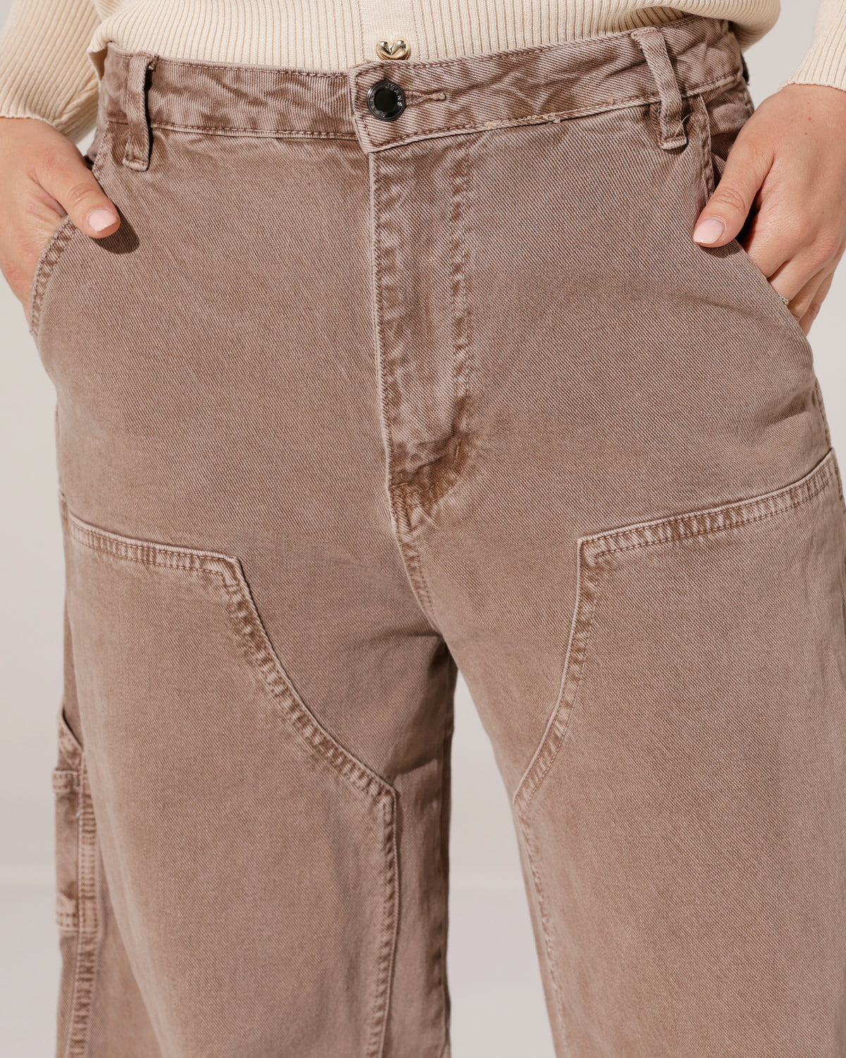 SeeSee Paris | Barrel jeans Macey TALL Bruin