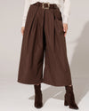 Culotte pantalon met riem Lynn Bruin