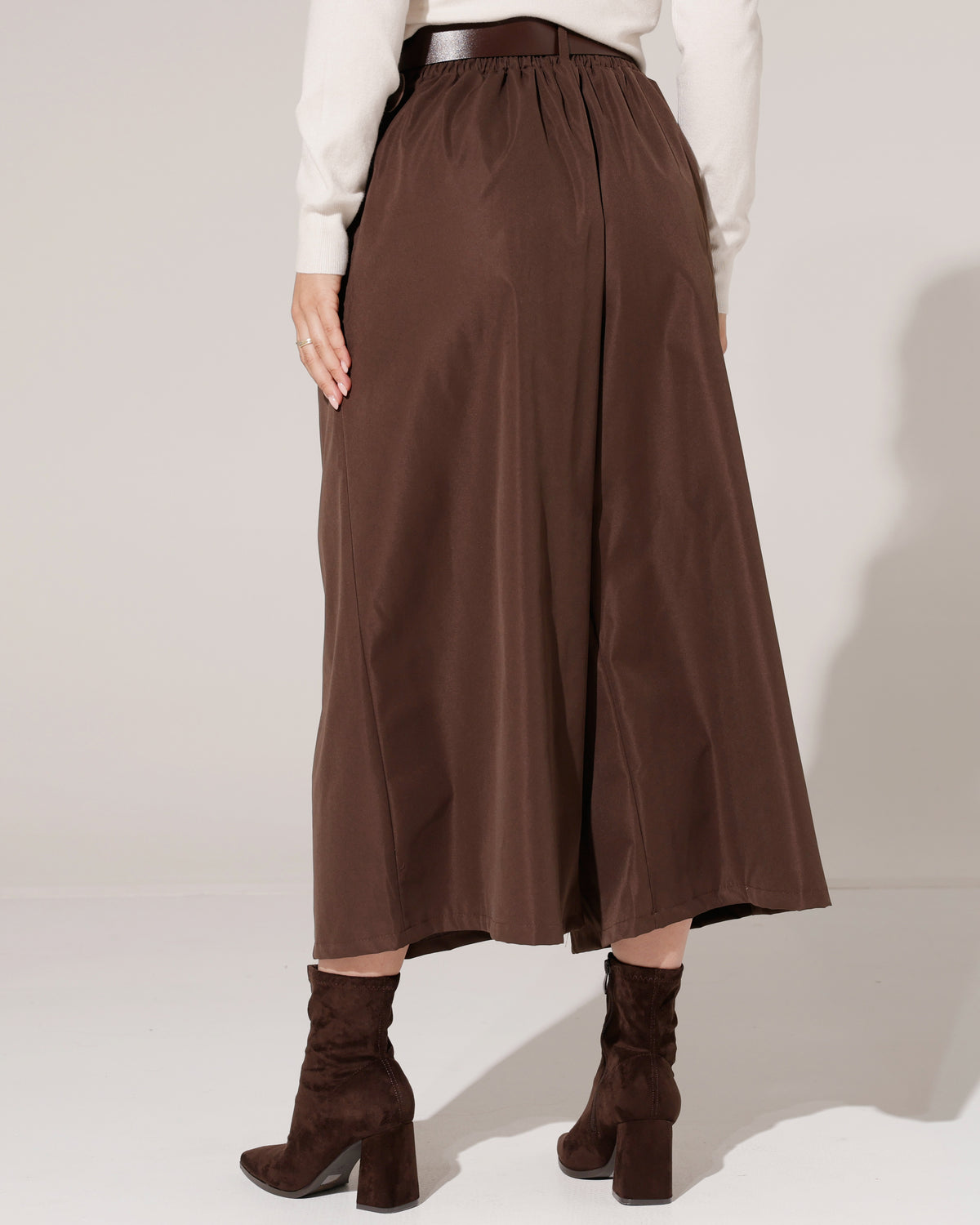 Culotte pantalon met riem Lynn Bruin