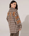 Geruite blouse New York Isa Bruin