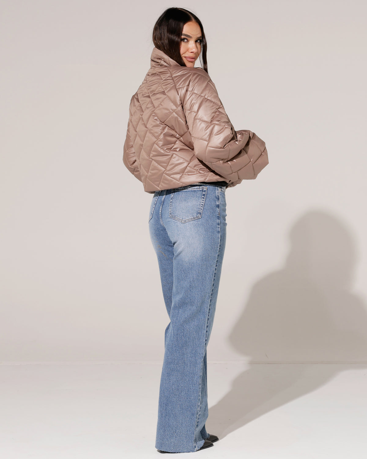 Tussenjacket Minny Bruin