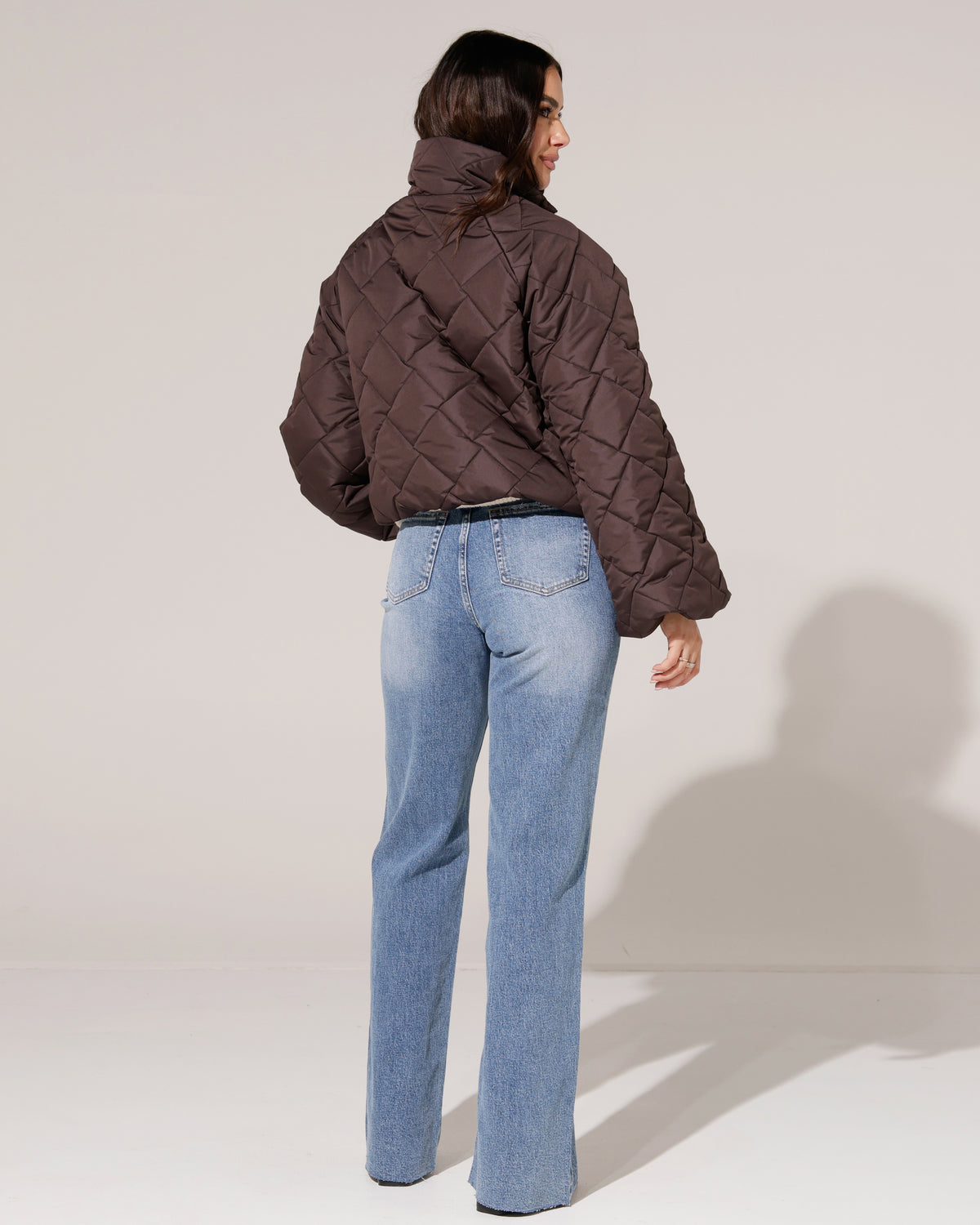 Tussenjacket Minny Donkerbruin