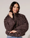 Tussenjacket Minny Donkerbruin