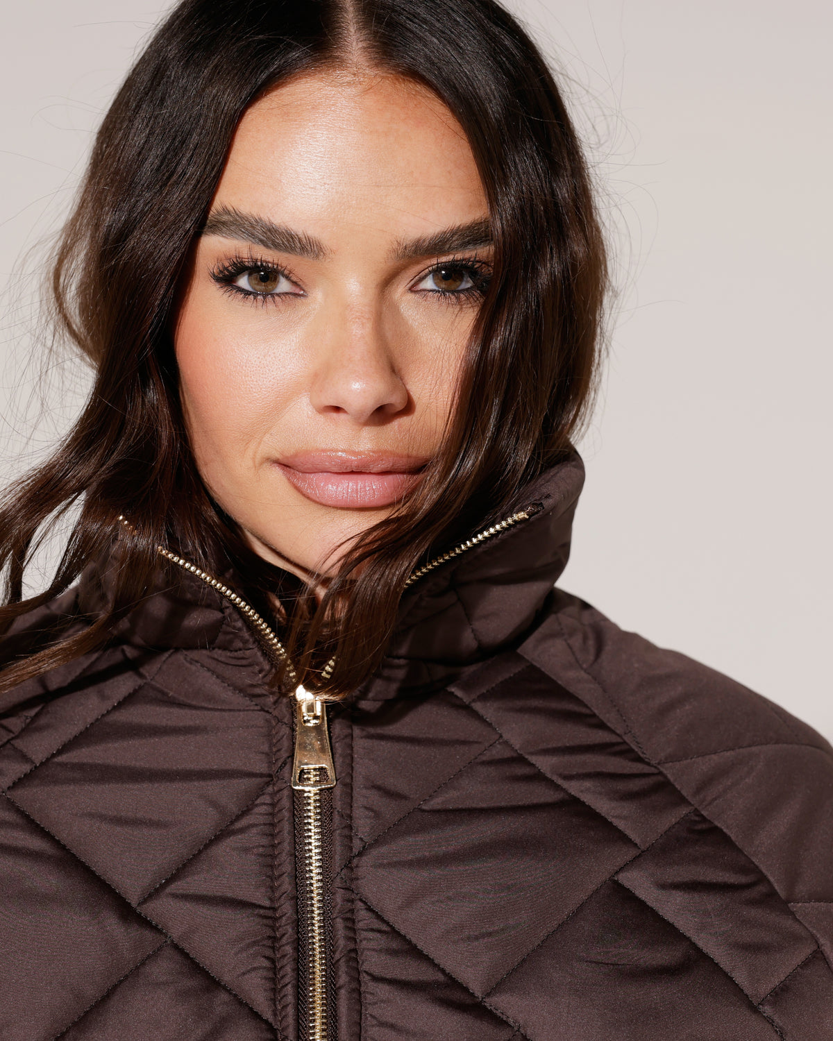 Tussenjacket Minny Donkerbruin
