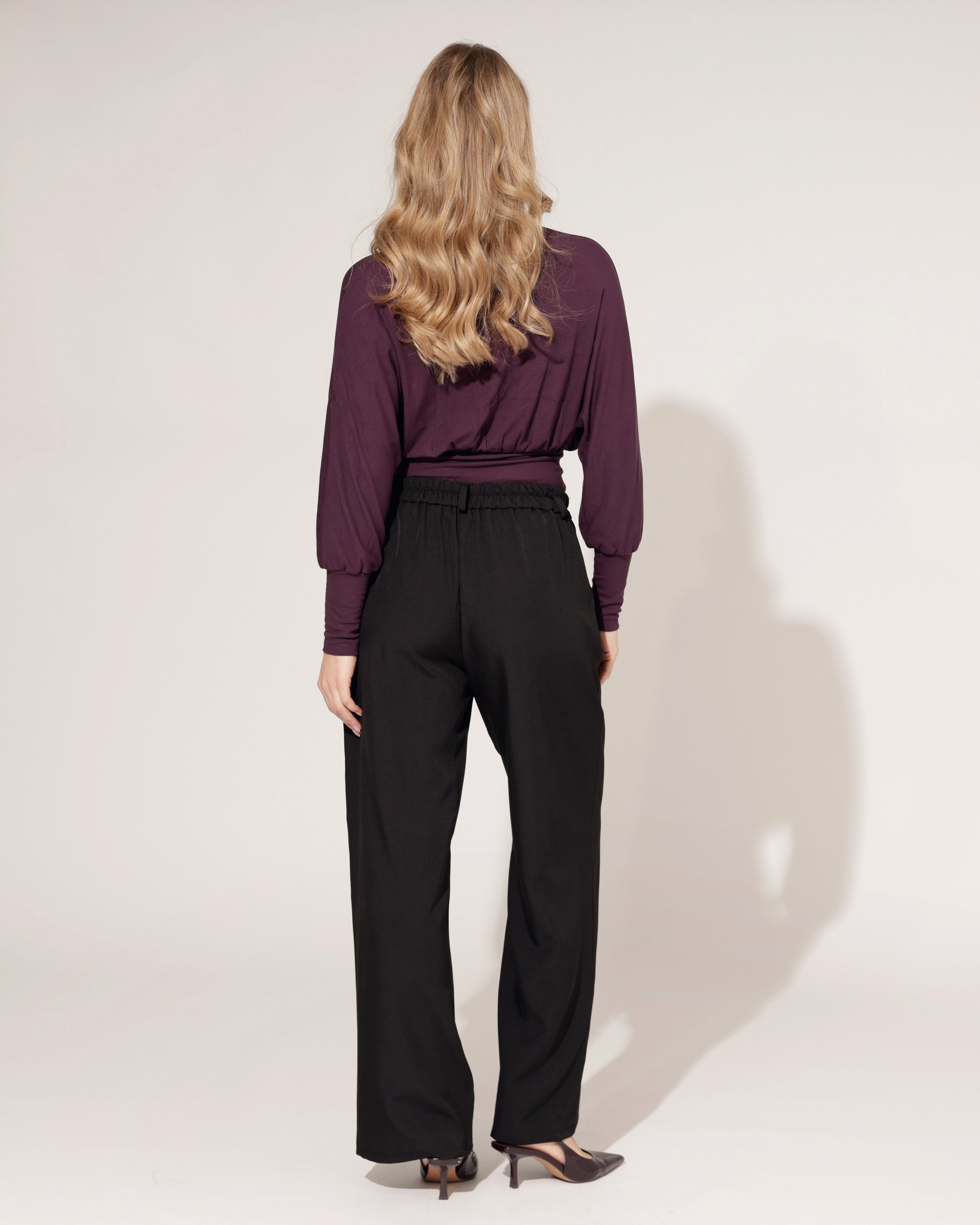 Pantalon Vivie Zwart