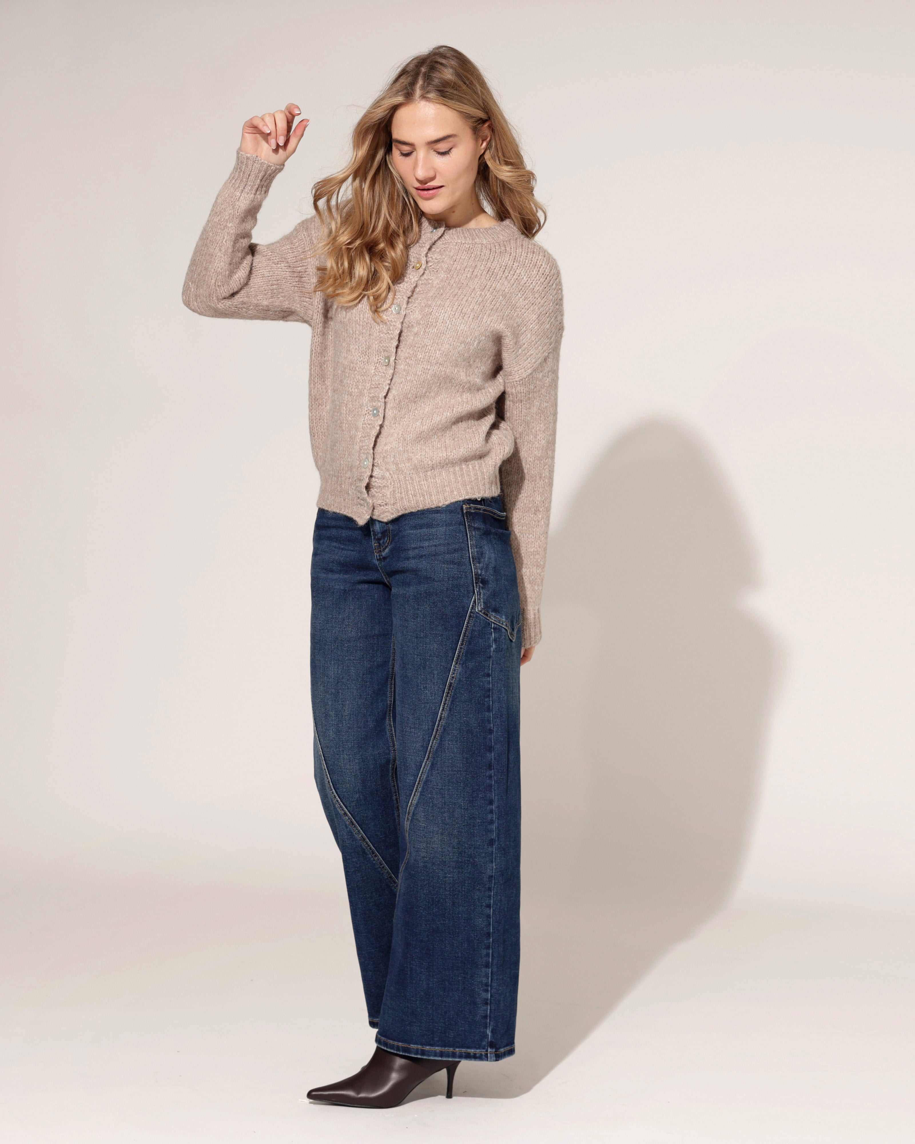 Jewelly | Barrel jeans Sophie Donkerblauw