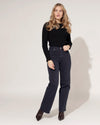 Goodies | Wide leg jeans Es-3 Donkerblauw