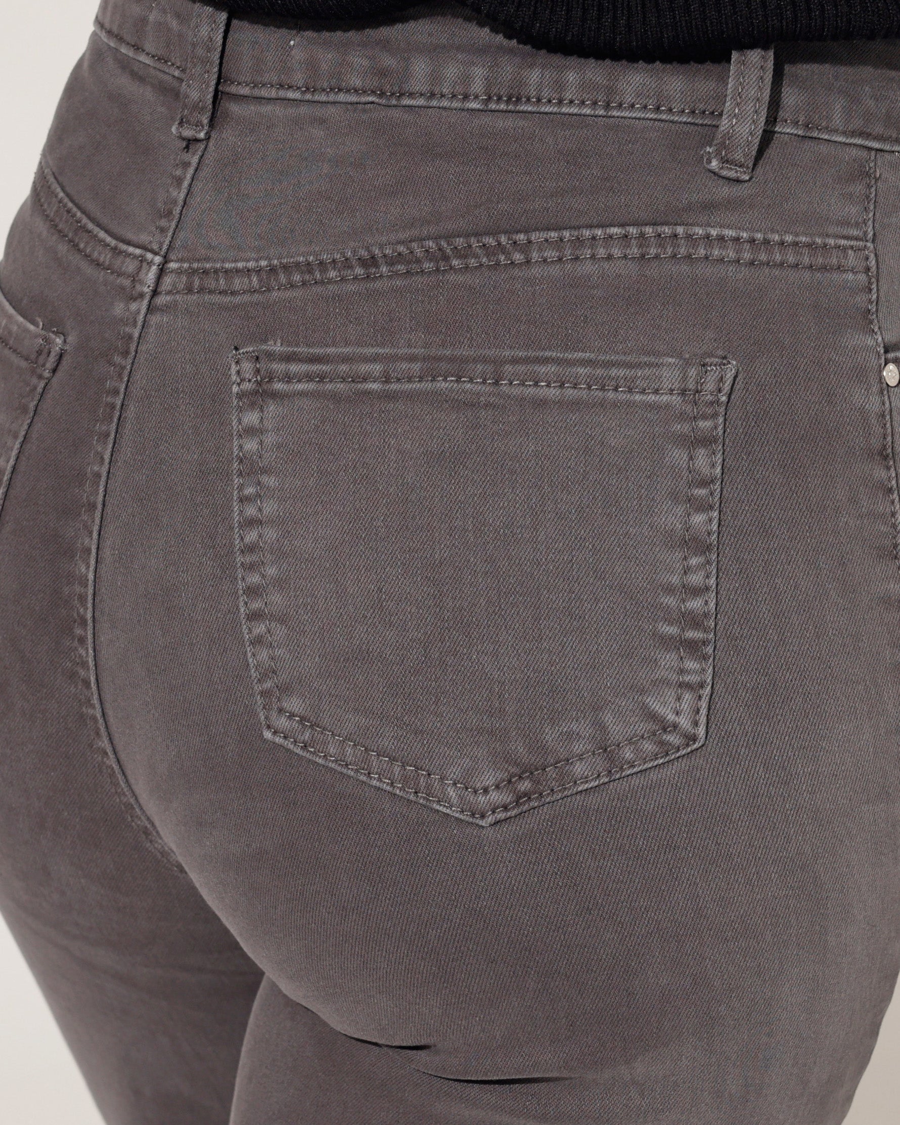 Goodies | Wide leg jeans Es-5 Donkergrijs