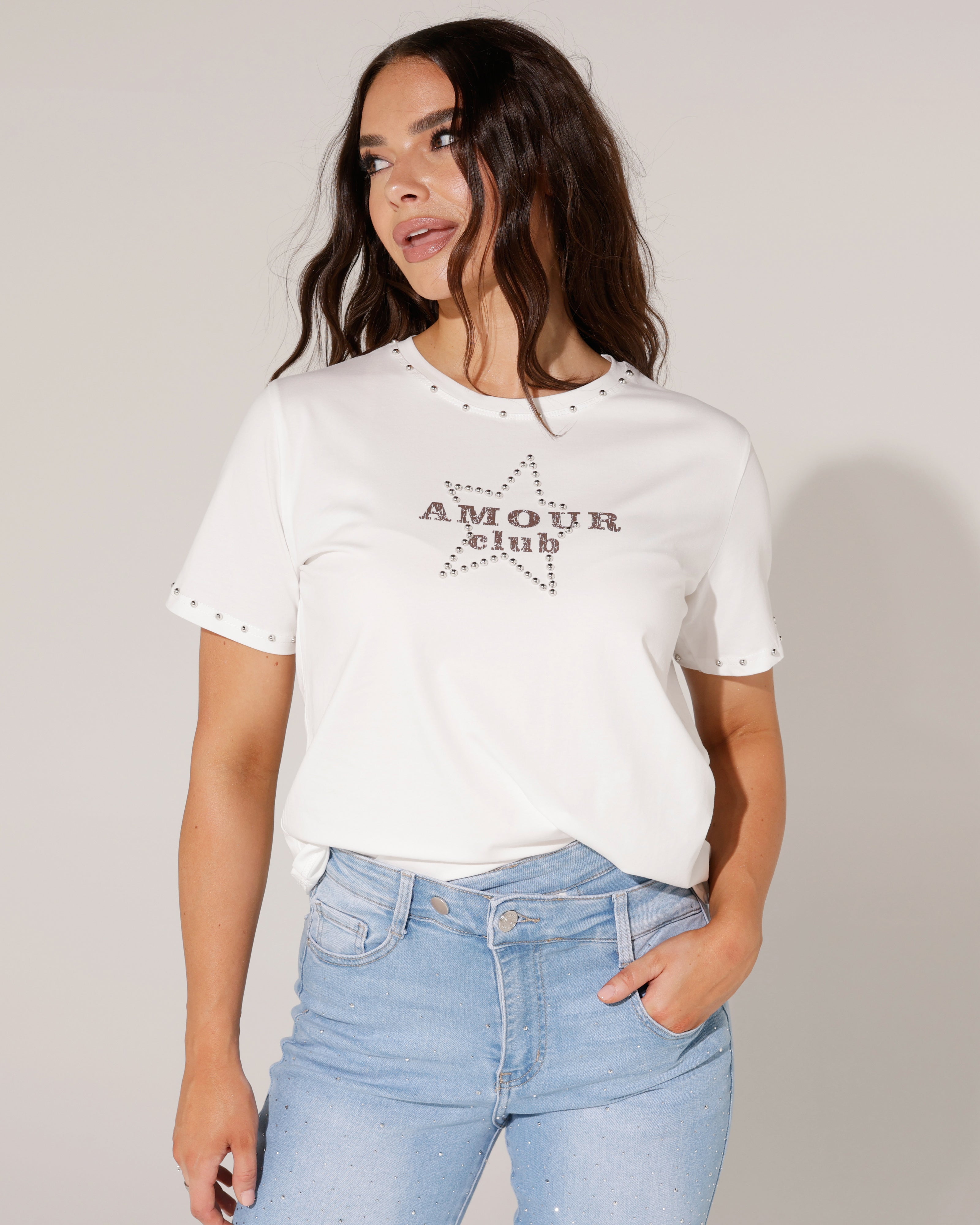 T-shirt Amour club Roomwit