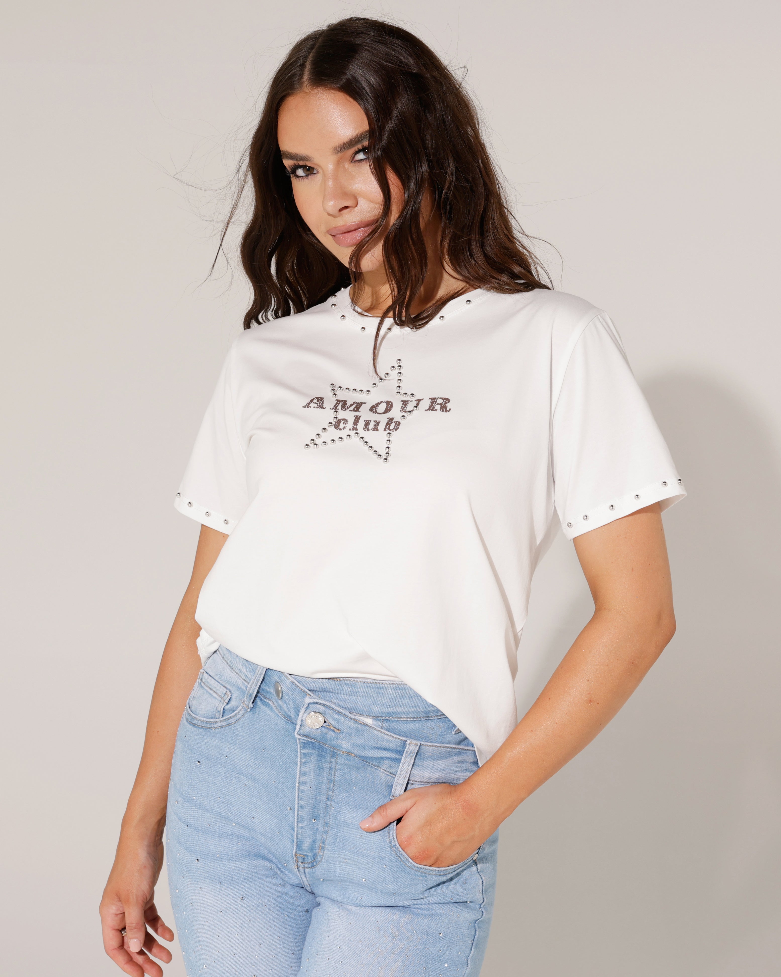 T-shirt Amour club Roomwit