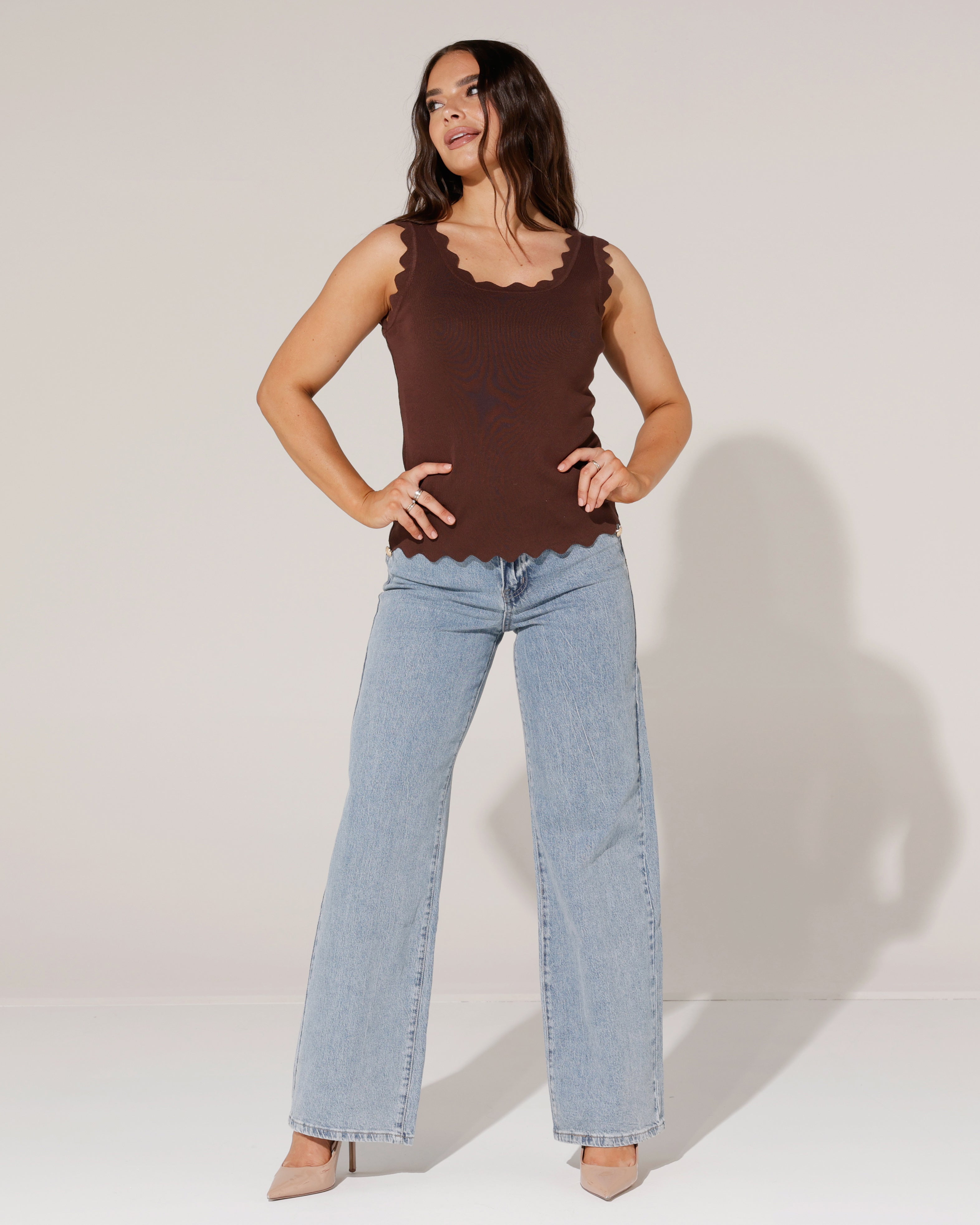 Laulia | Wide leg jeans Jolice Lichtblauw