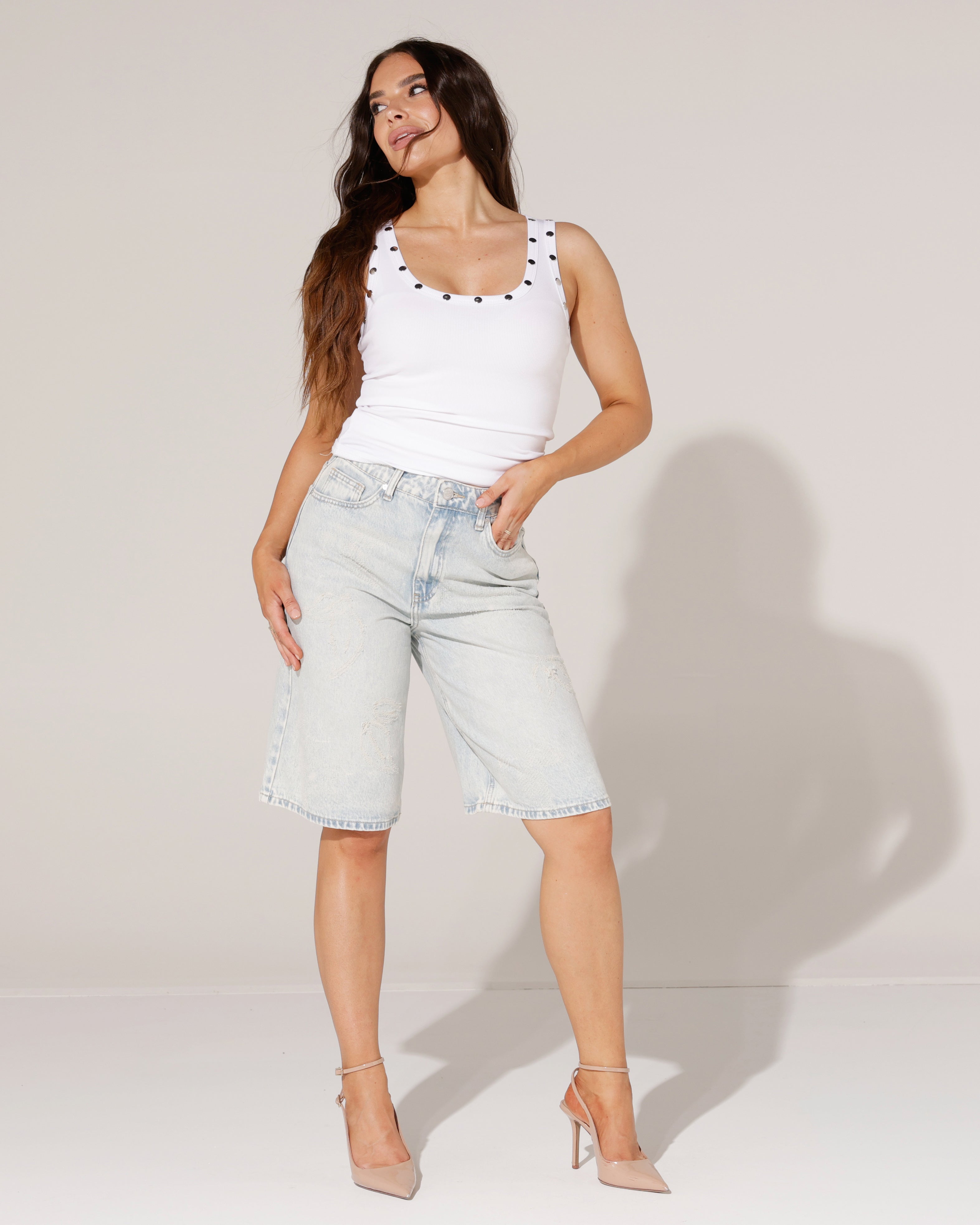 Queen Hearts | Bermuda Savvy Blauw