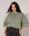 Jacket Yaya Groen