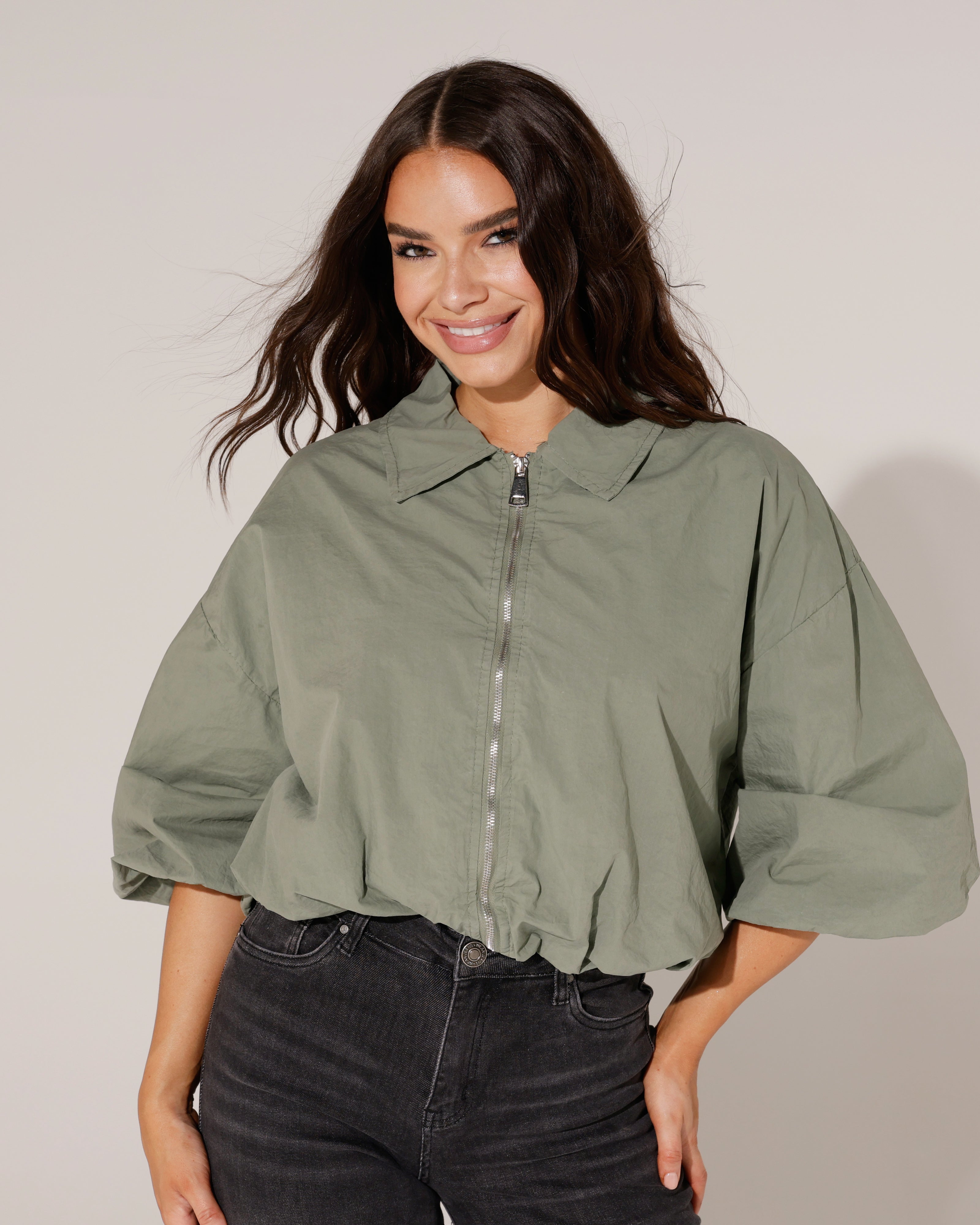 Jacket Yaya Groen