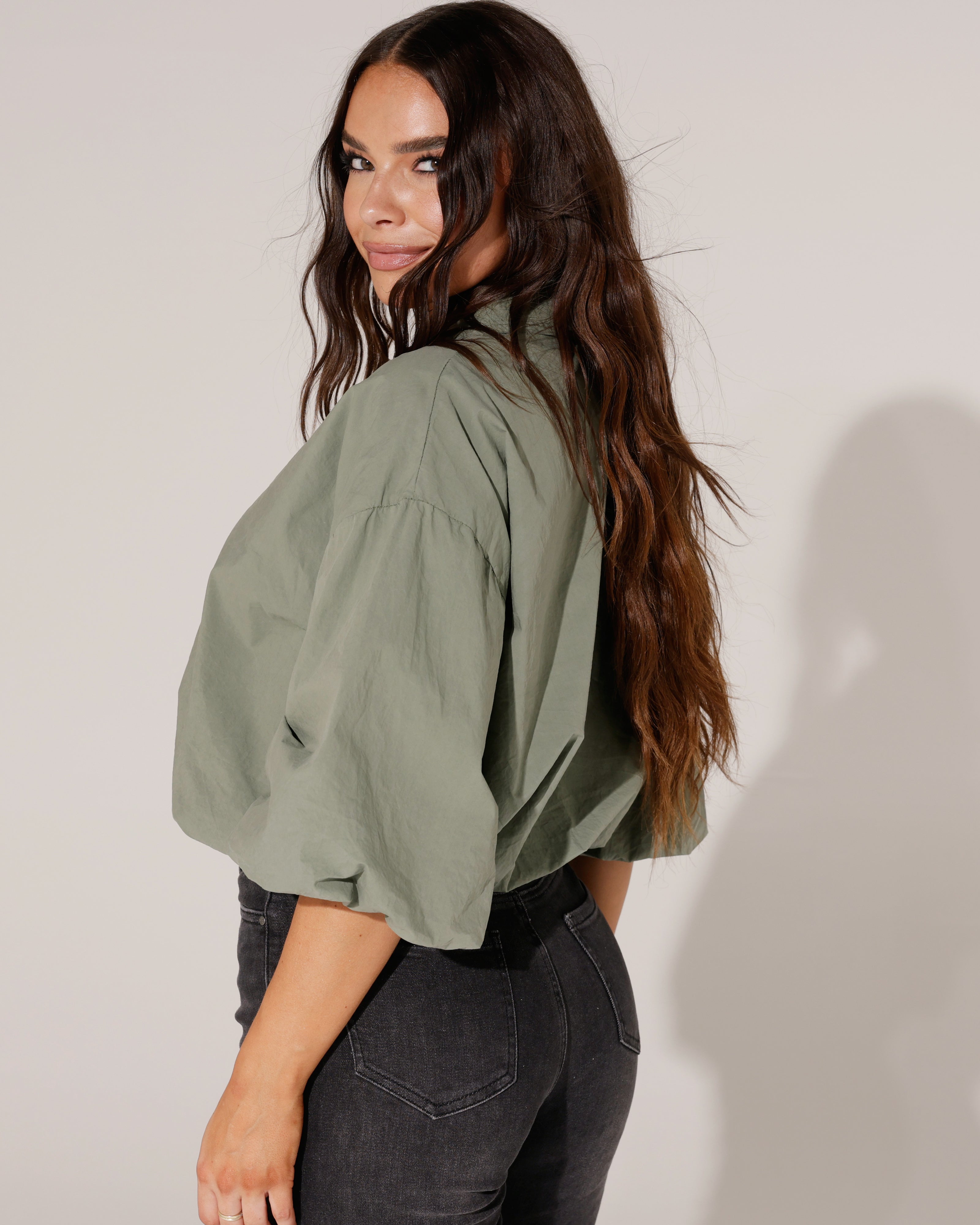 Jacket Yaya Groen