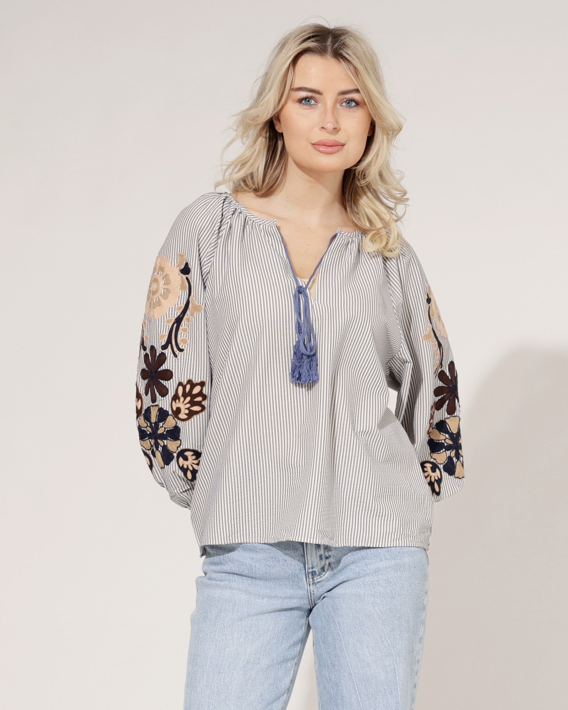 Top Gigi Donkerblauw