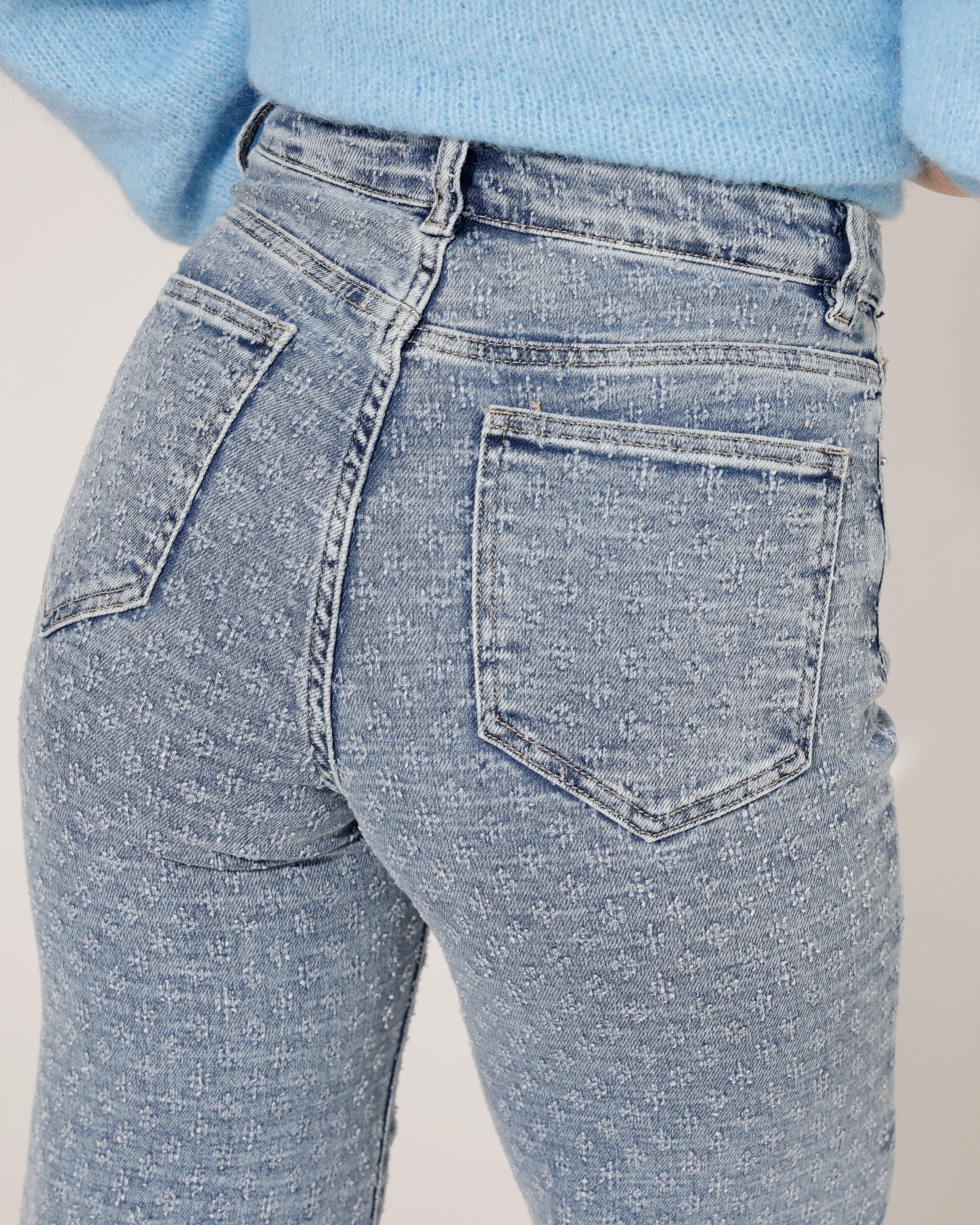 Laulia | Wide leg jeans Kirsten-2 Blauw