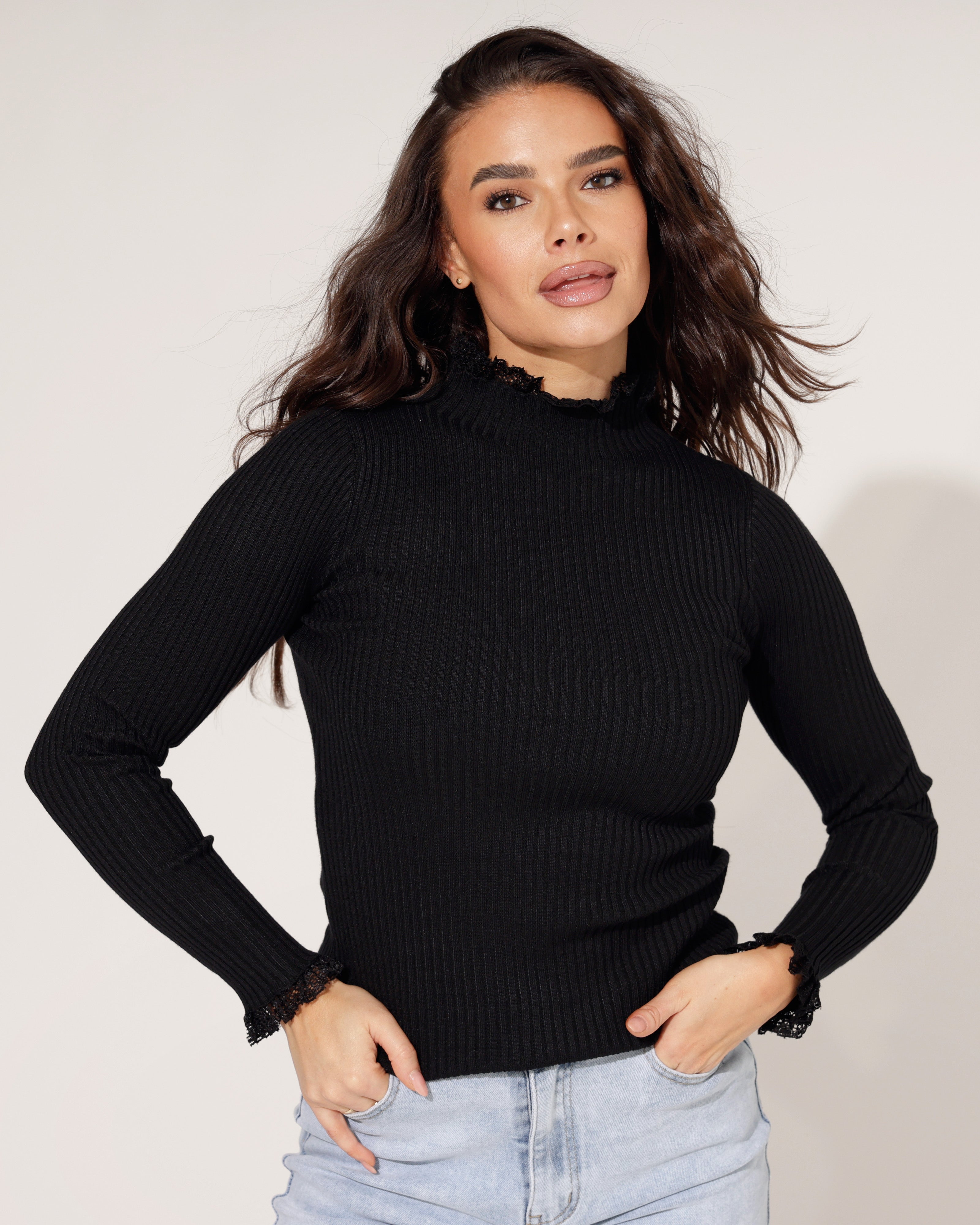 Top Skye Zwart