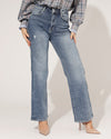 Laulia | Wide leg jeans (Mid) Yara-12 Blauw