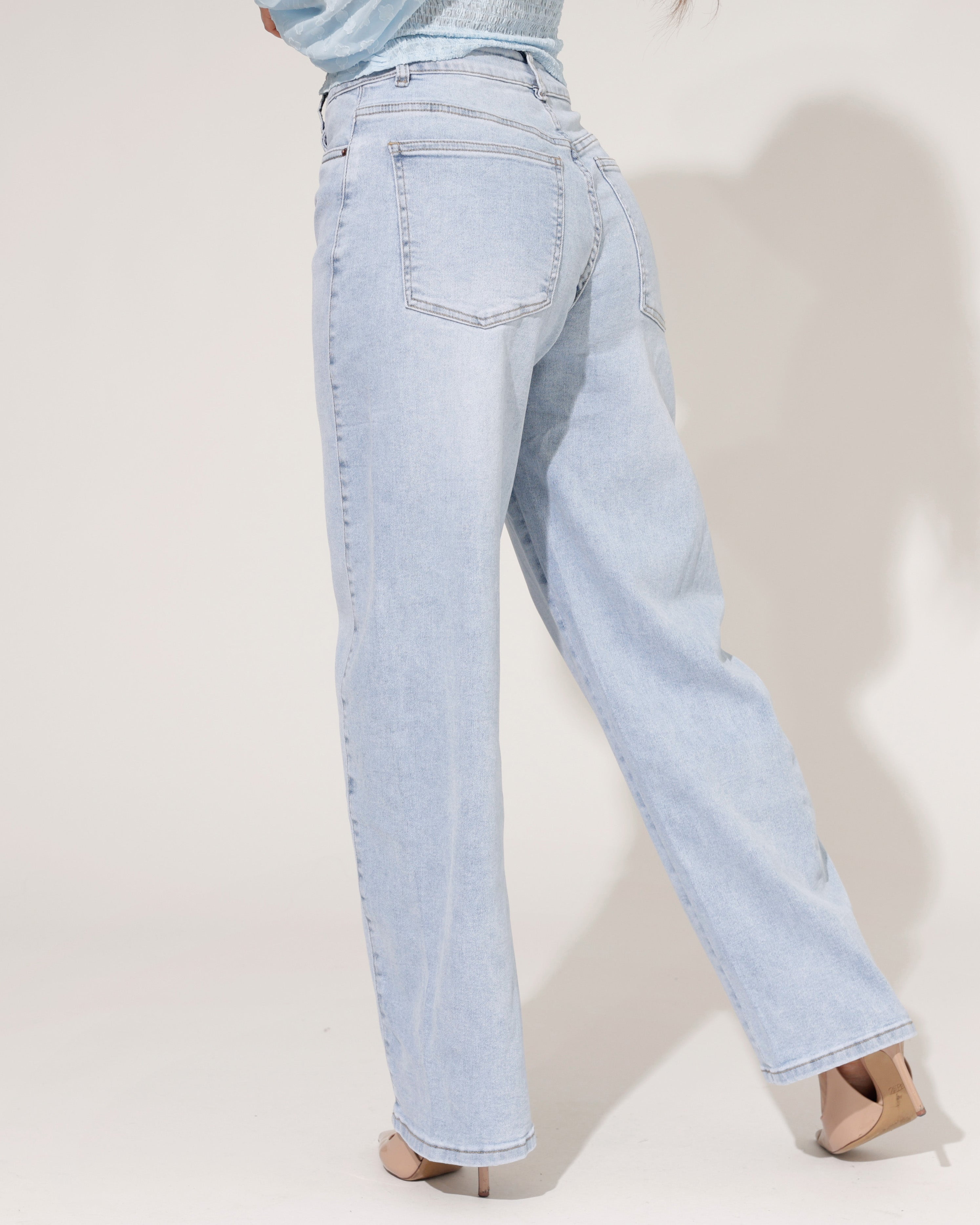 Norfy | Barrel jeans Bibi-1 Lichtblauw