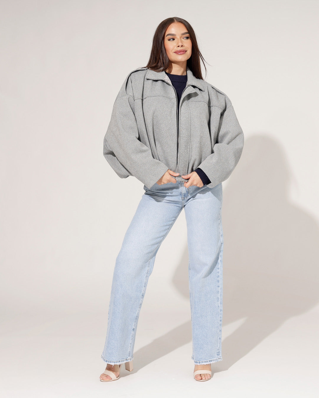 Jacket Suze Grijs