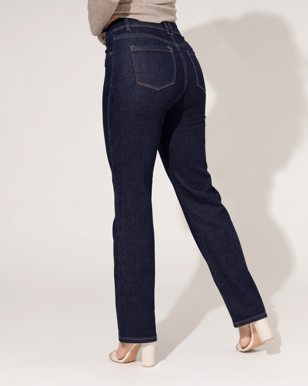 Norfy | Straight jeans Noelle-1 Donkerblauw