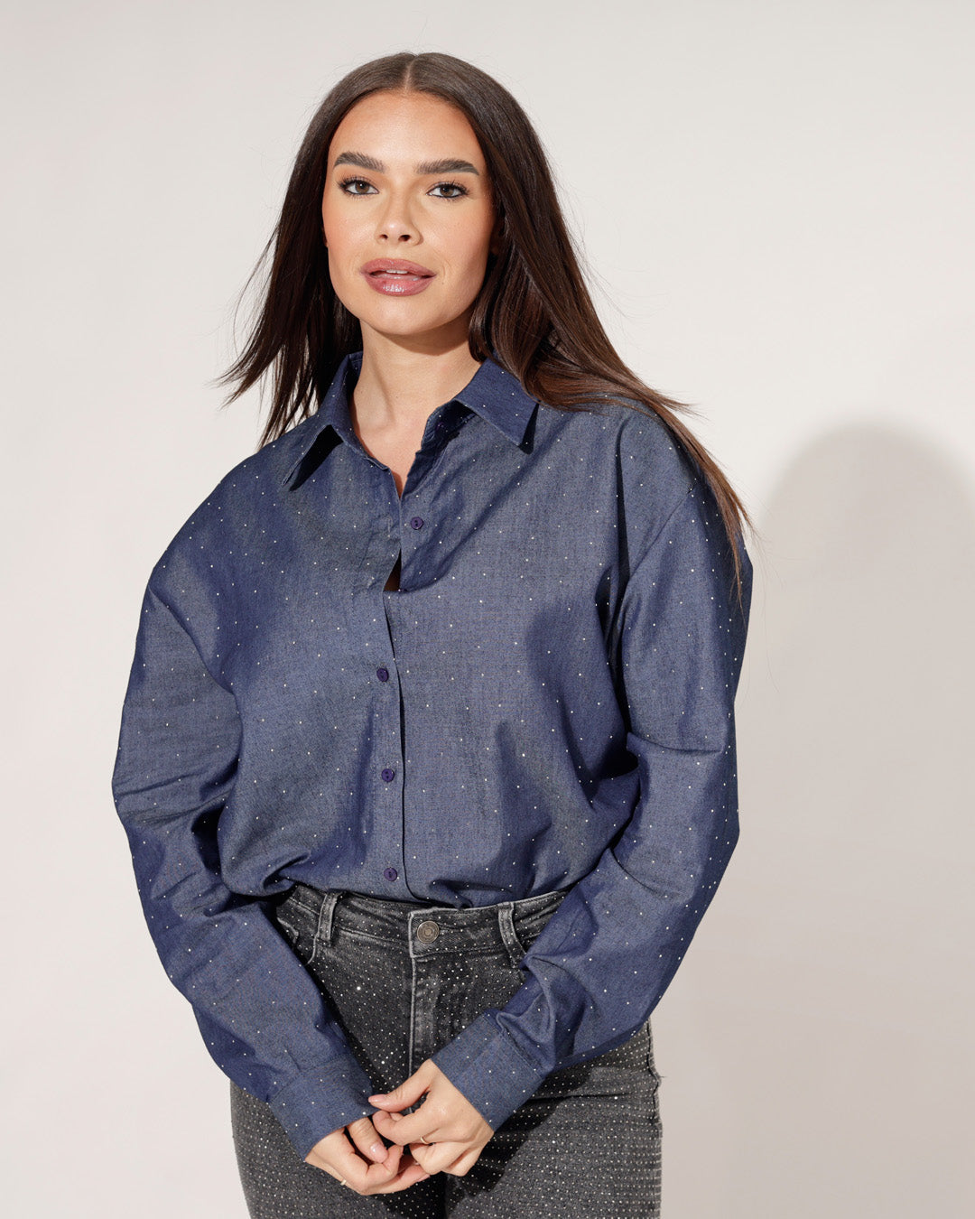 Blouse Fara Blauw