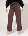 Wijde broek Mella Donkerbruin