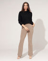 Flared broek Liza Taupe