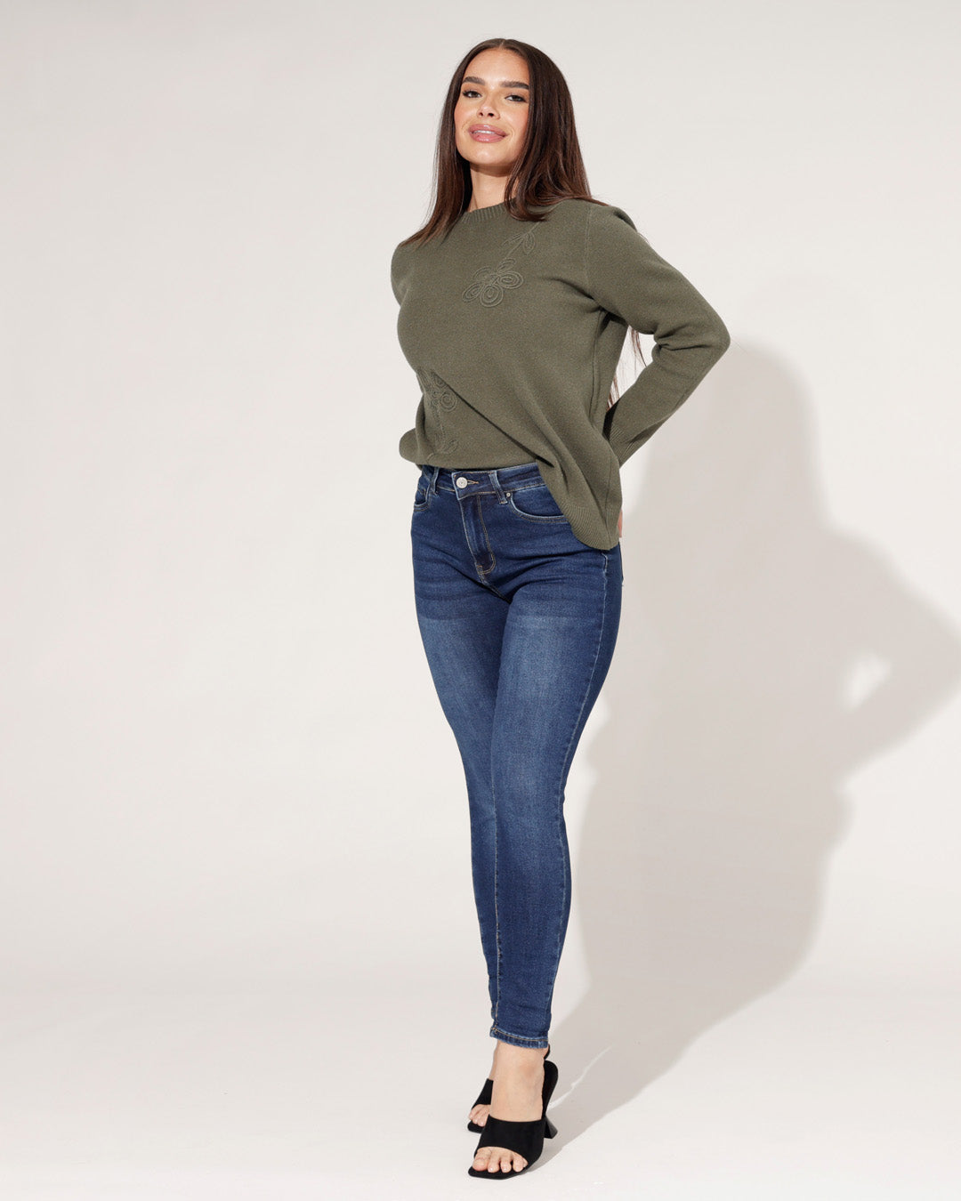 Redseventy | Mom jeans Kim-15 Blauw