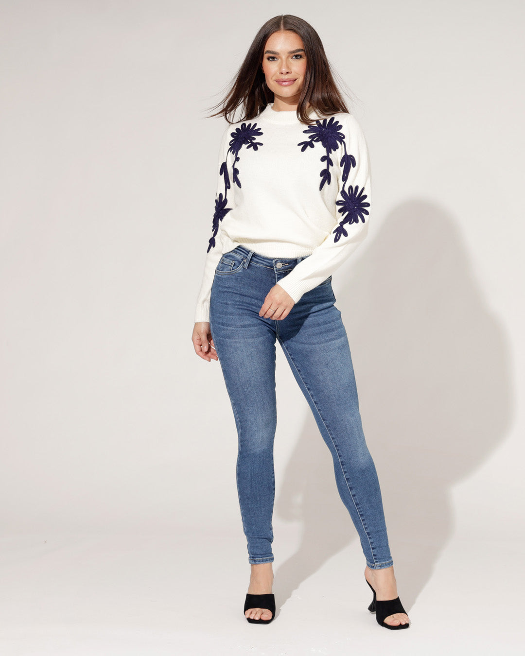 Redseventy | Skinny jeans Linney-14 Blauw