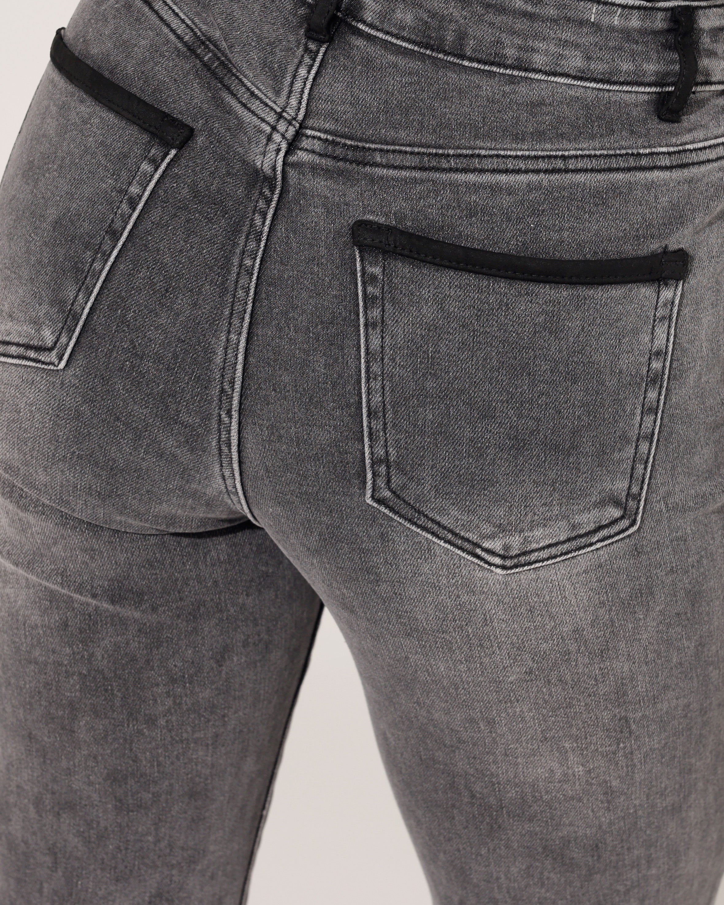ZAC & ZOE | Straight Jeans Liza-GR Grijs