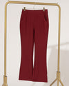 Flared broek Nora Bordeaux