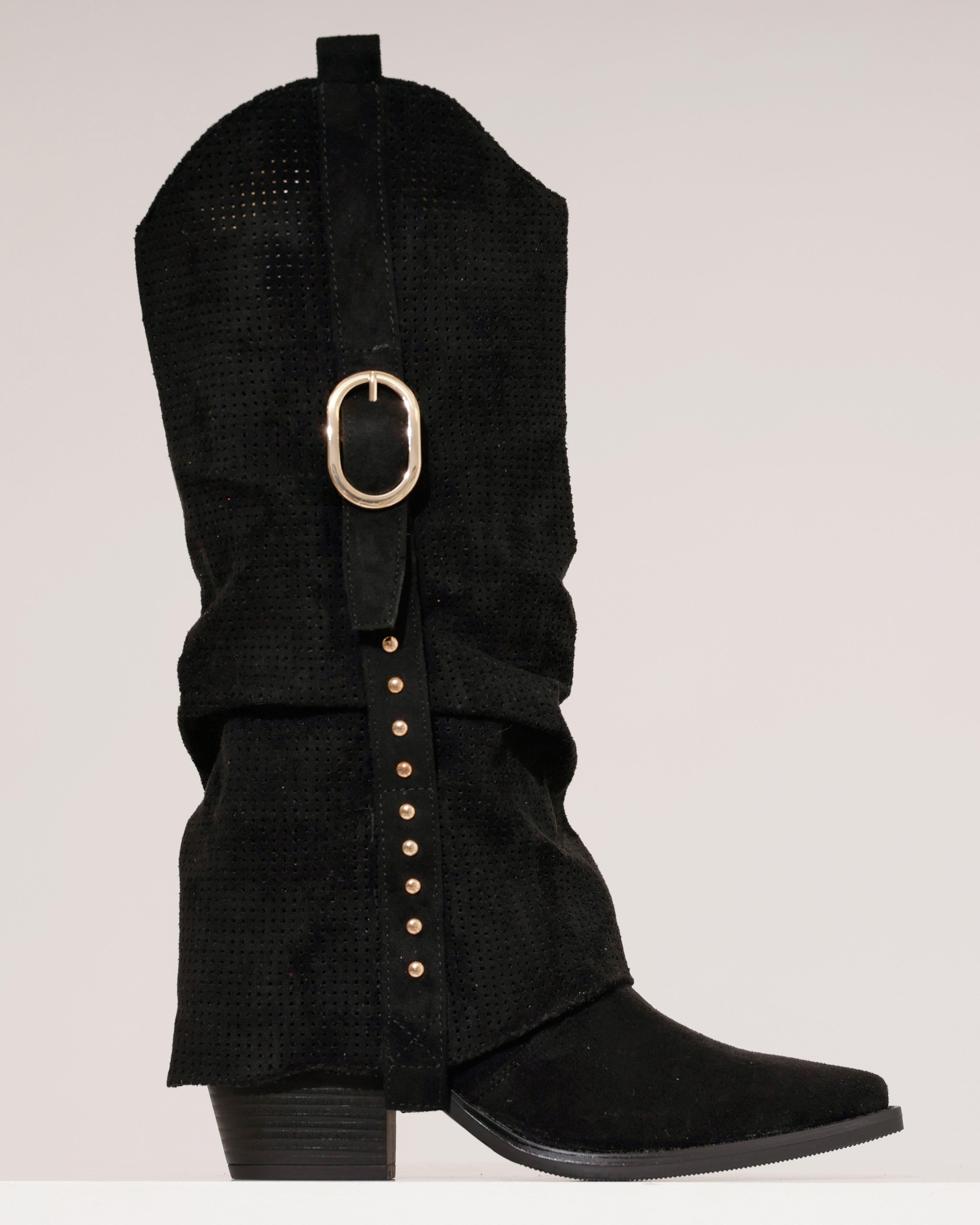 Cowboy boot Kizzy Zwart