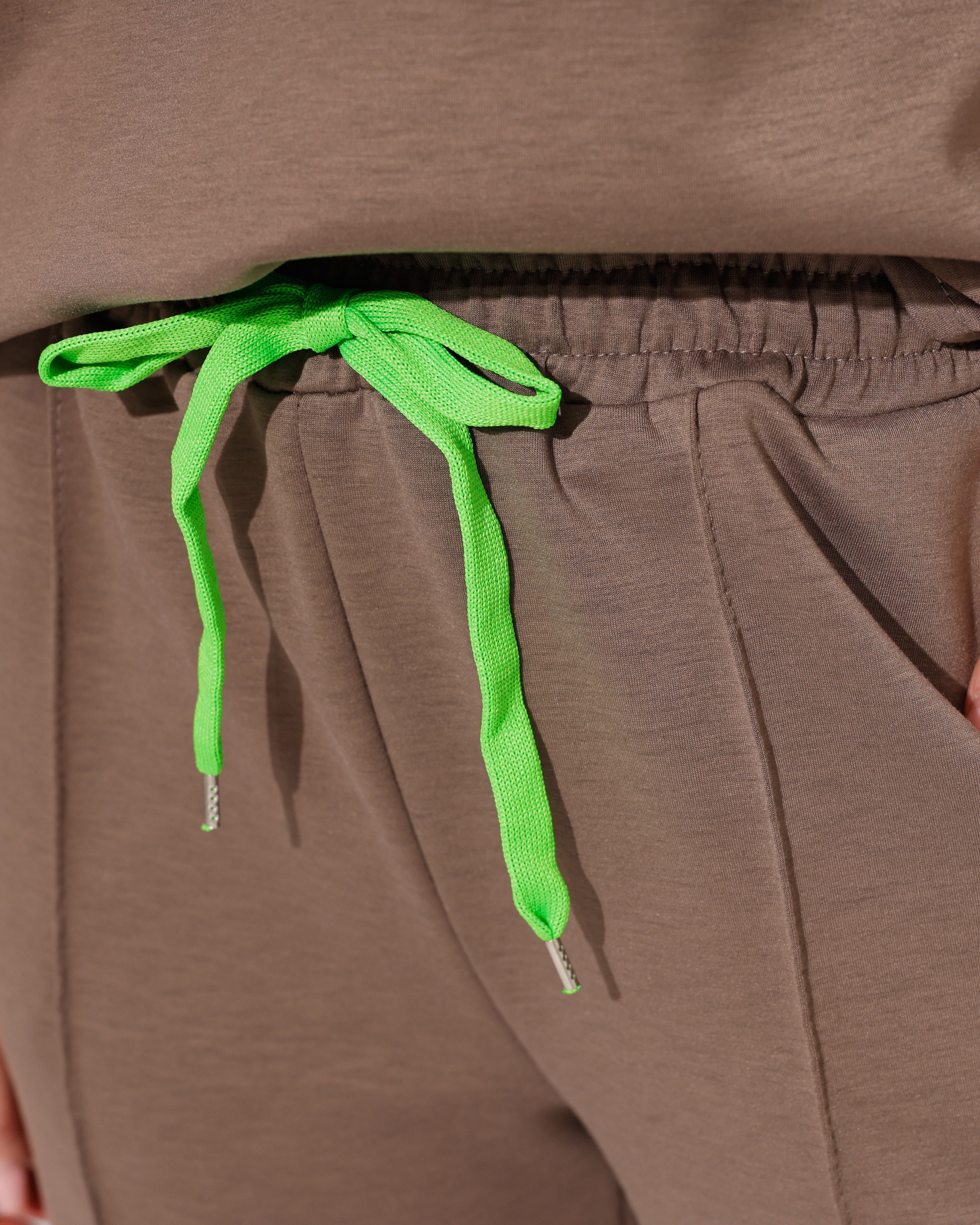 Huispak isn't Perfect korte mouwen Taupe