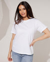 Basic T-shirt Claartje Wit