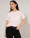 Basic T-shirt Claartje Roze