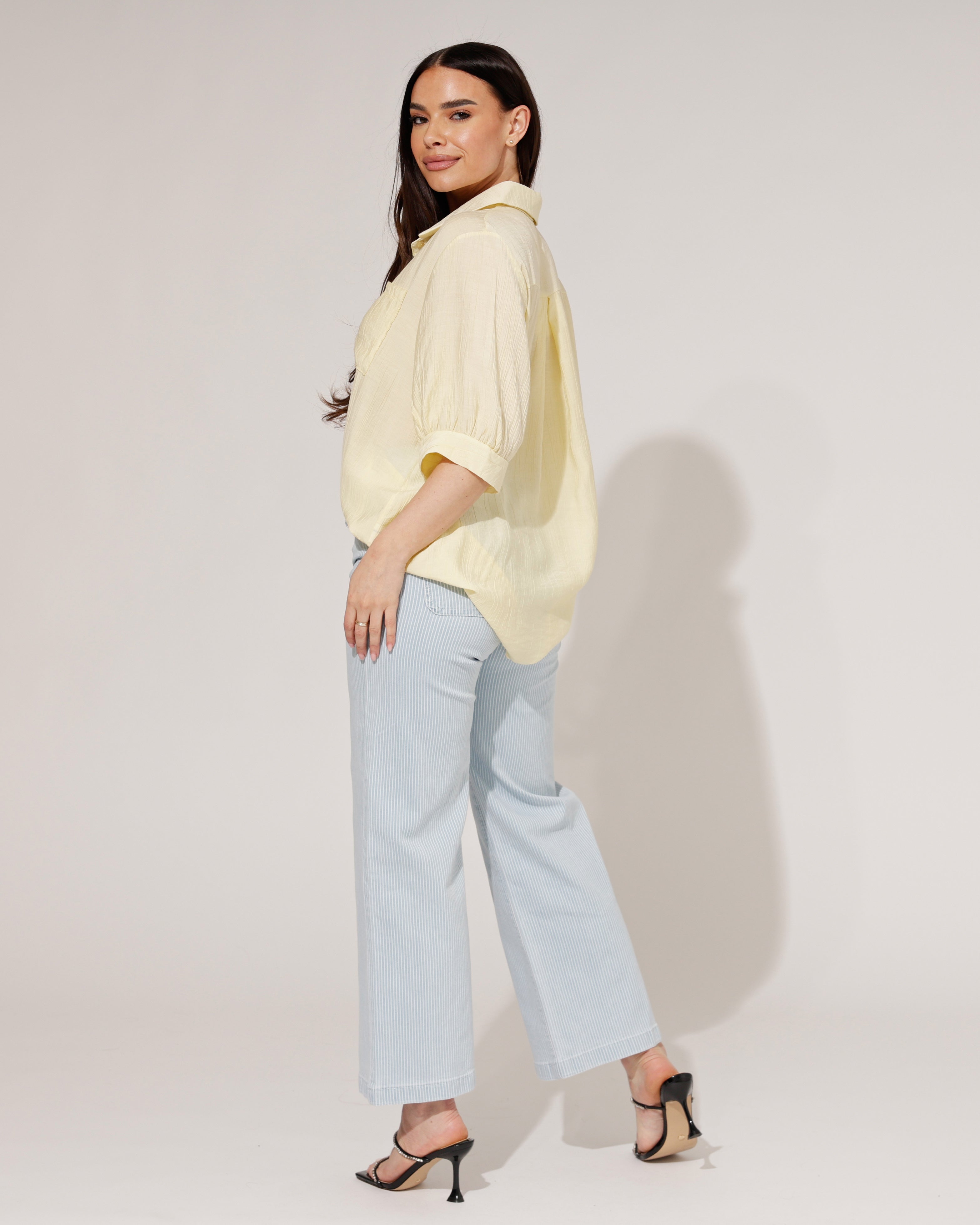 ZAC & ZOE | Wide leg jog jeans Ruby-N Lichtblauw
