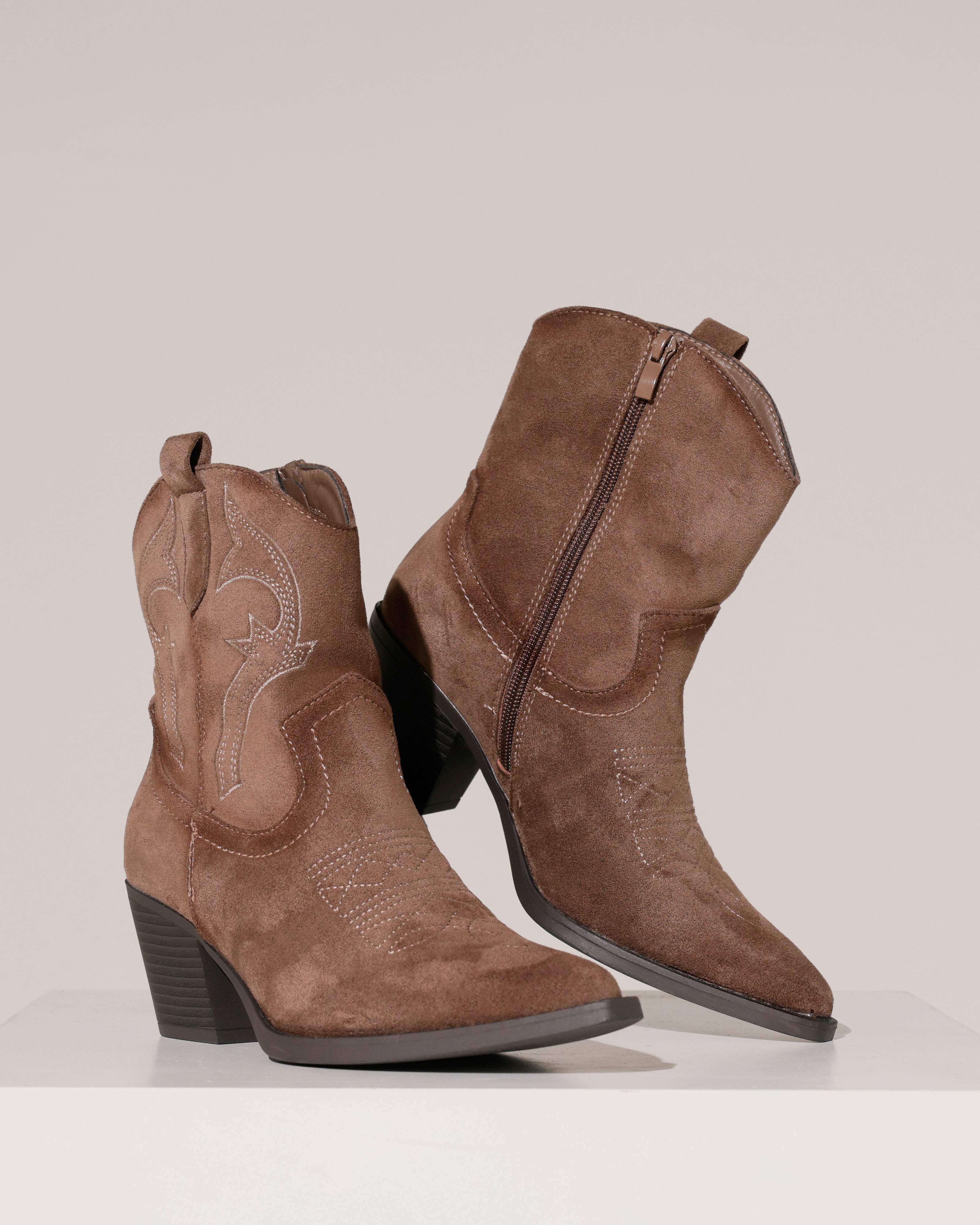 Cowboylaars met sierstiksels Jody Bruin
