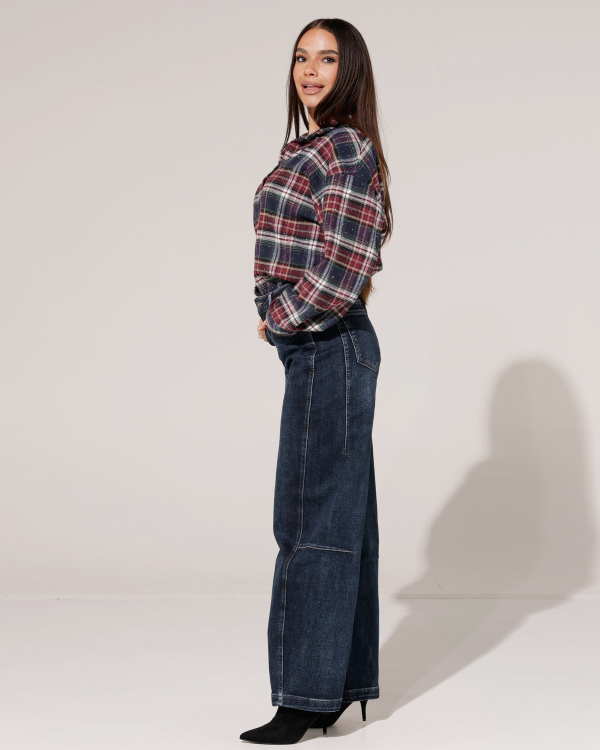 Hello Miss | Ballon jeans Xena-1 Donkerblauw